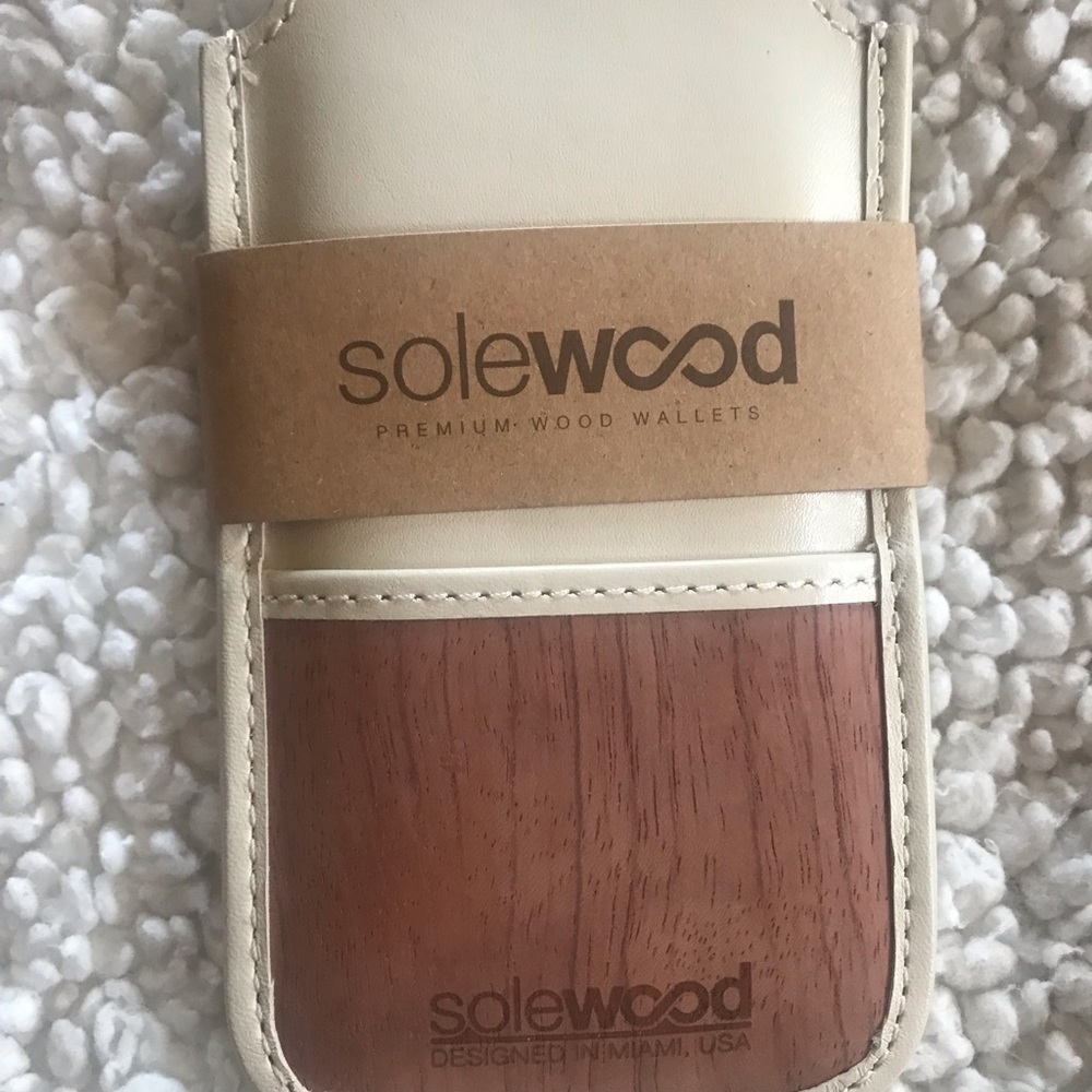 CARD SOLEWOOD WALLET